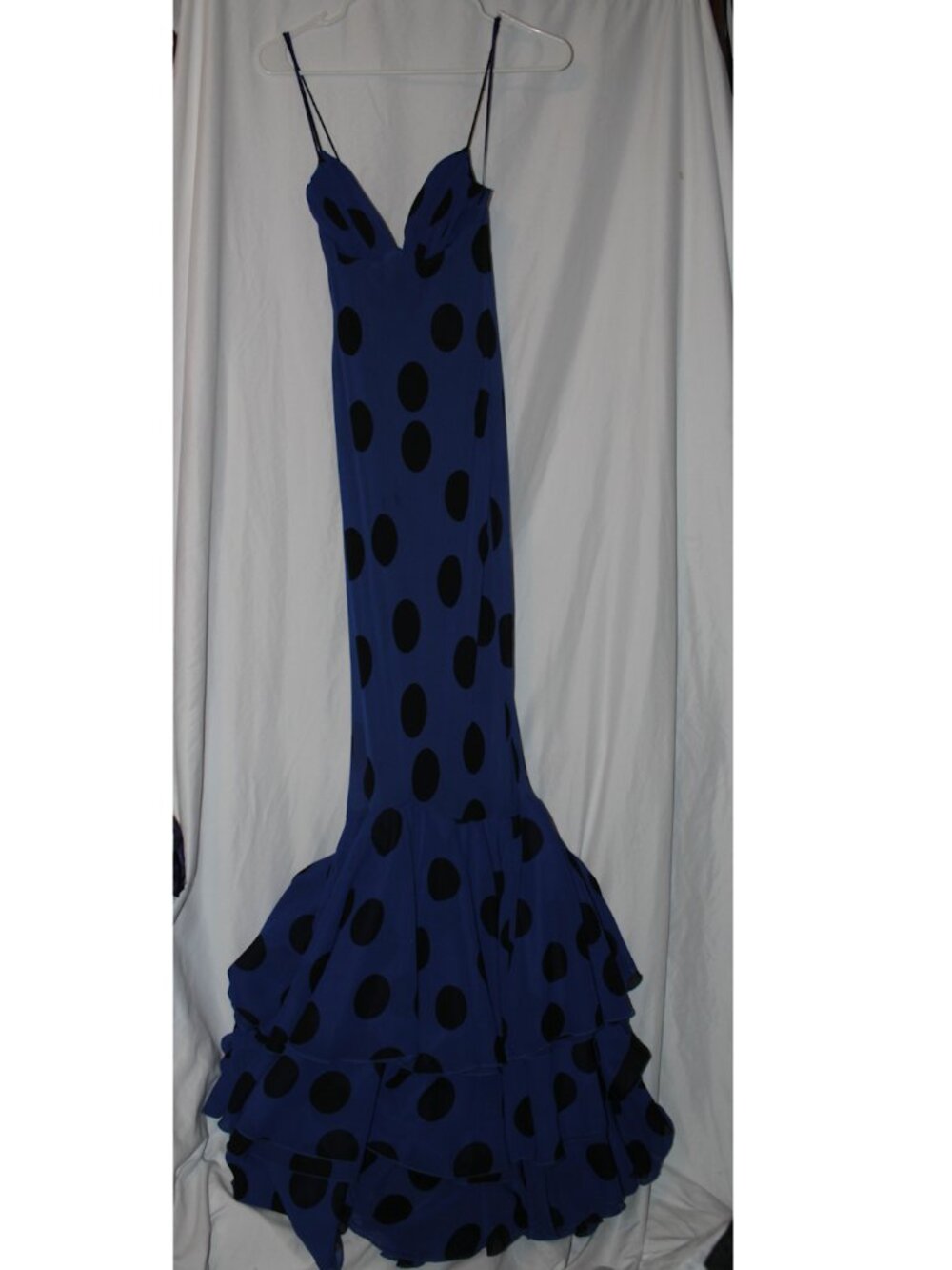 NEW Zara Polka Dot Maxi Dress Size XS - Picture 13 of 16